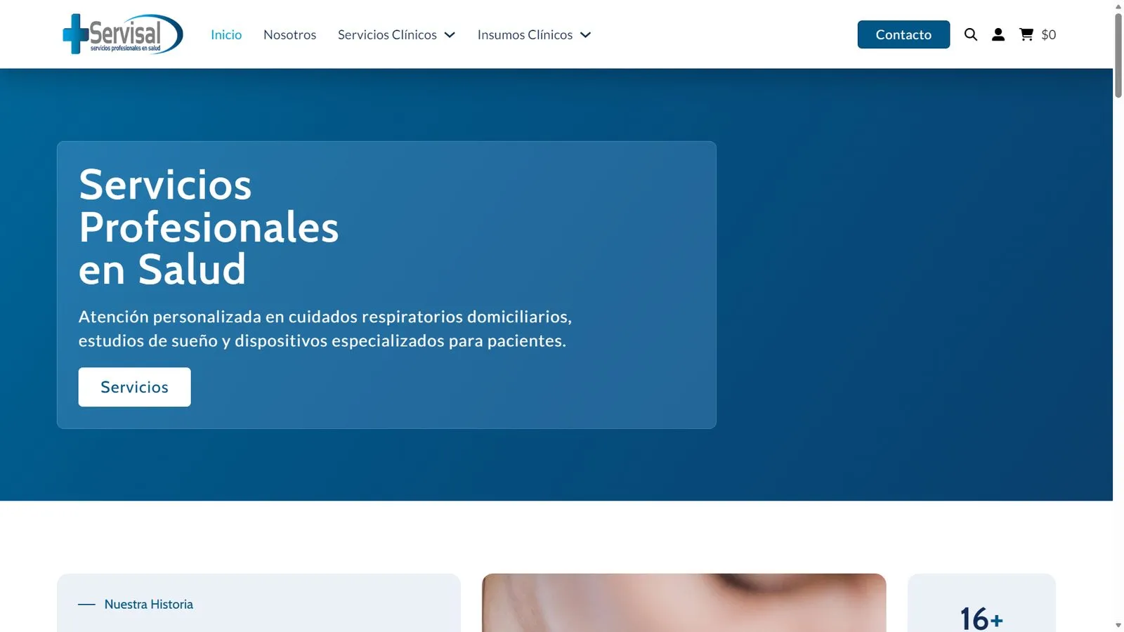 Servisal — Sitio corporativo