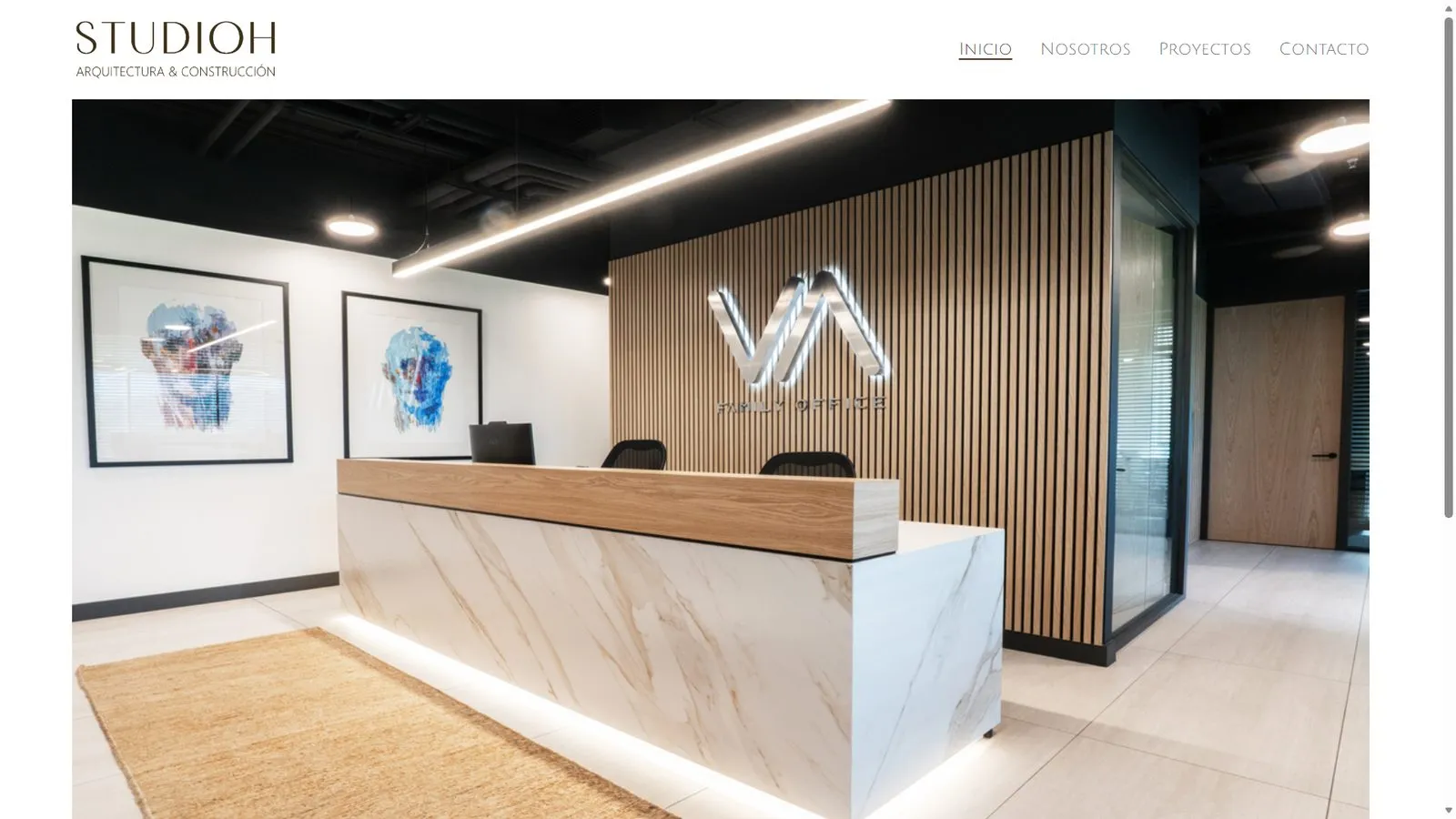 StudioH — Sitio corporativo